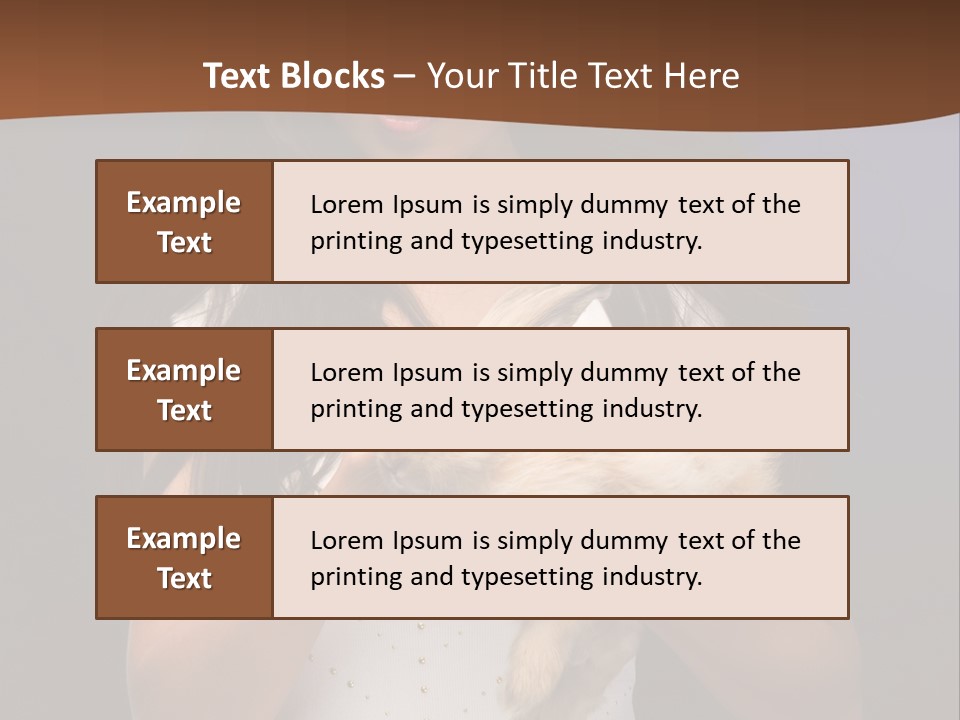 Fashion Domestic Symbol PowerPoint Template