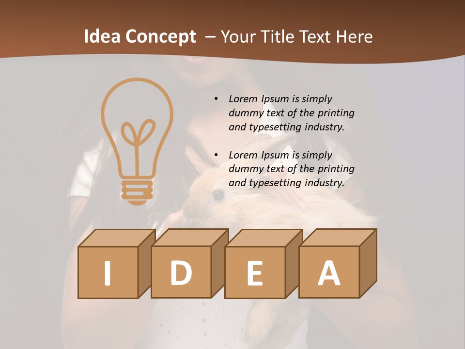 Fashion Domestic Symbol PowerPoint Template