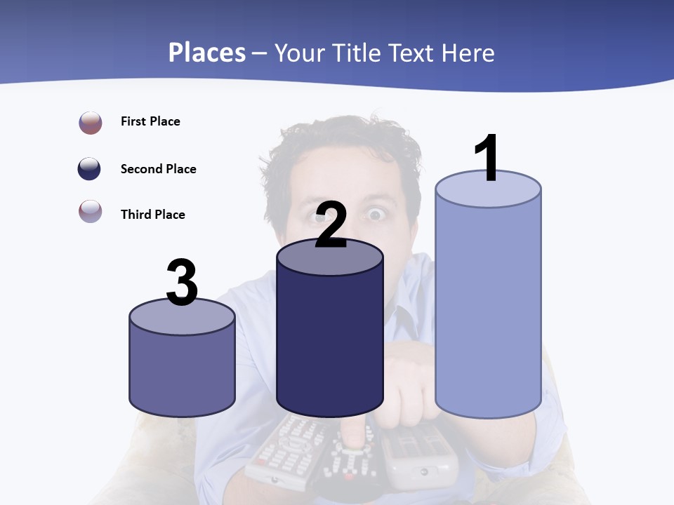 Entertainment Wonder Guy PowerPoint Template