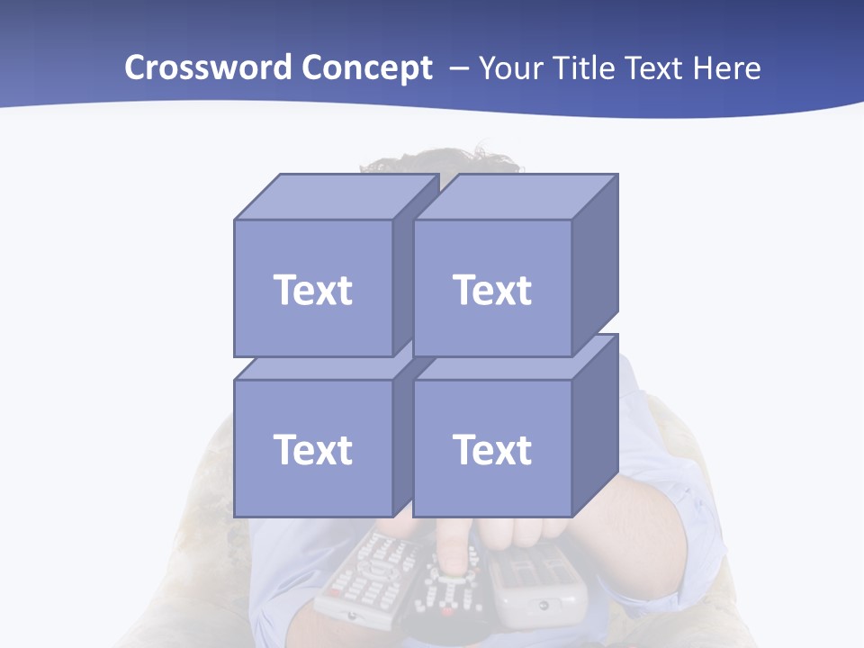 Entertainment Wonder Guy PowerPoint Template