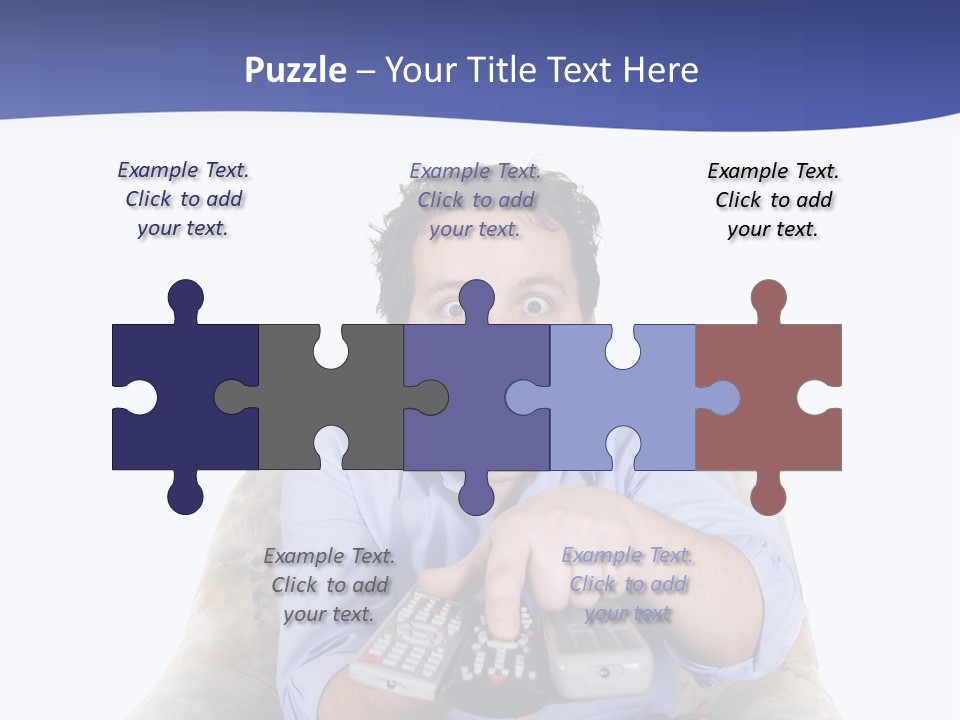 Entertainment Wonder Guy PowerPoint Template