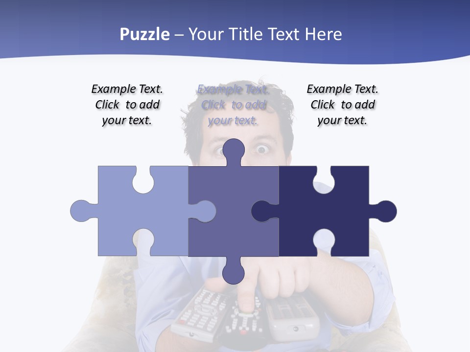 Entertainment Wonder Guy PowerPoint Template