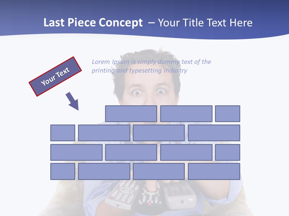 Entertainment Wonder Guy PowerPoint Template