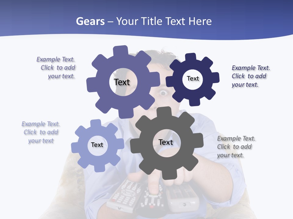 Entertainment Wonder Guy PowerPoint Template