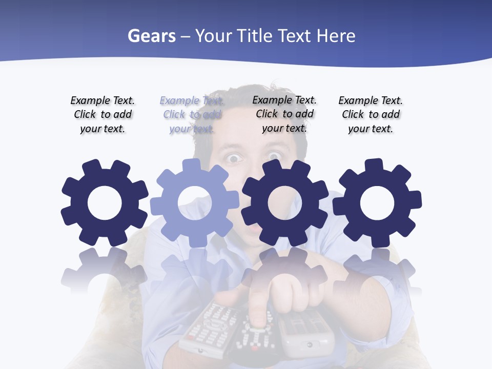 Entertainment Wonder Guy PowerPoint Template