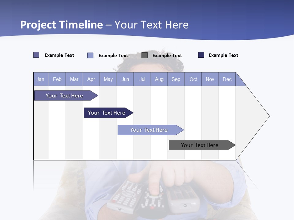 Entertainment Wonder Guy PowerPoint Template