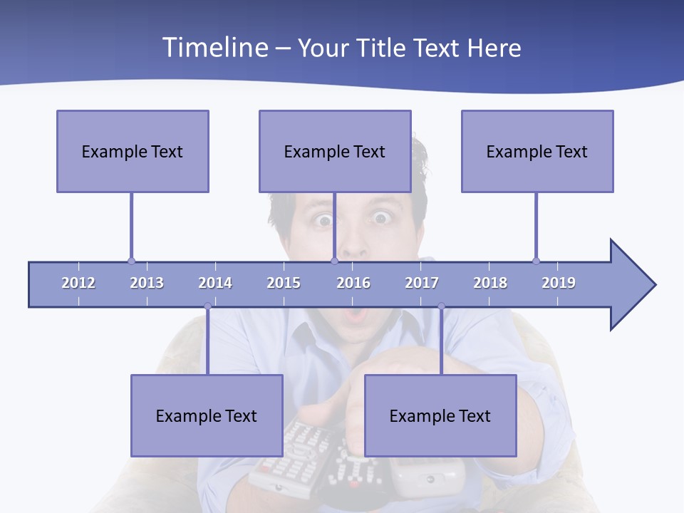 Entertainment Wonder Guy PowerPoint Template