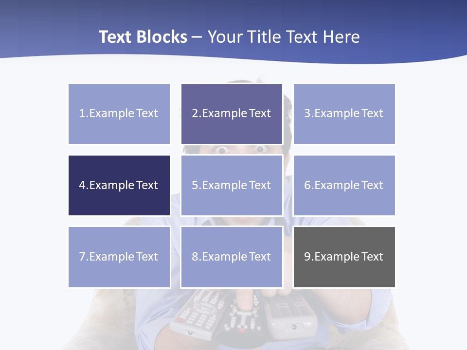 Entertainment Wonder Guy PowerPoint Template