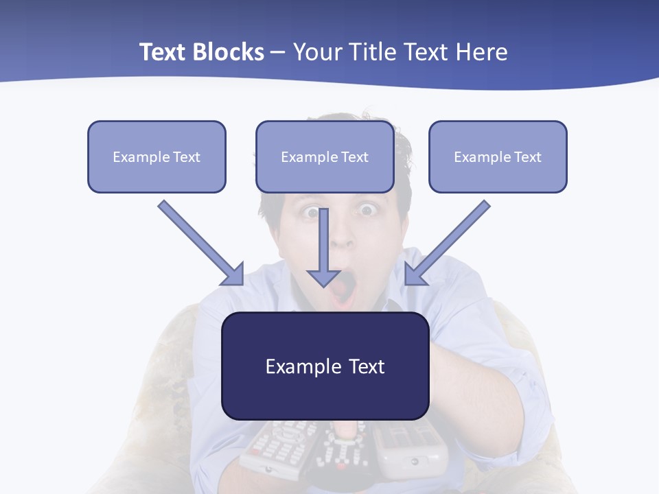 Entertainment Wonder Guy PowerPoint Template