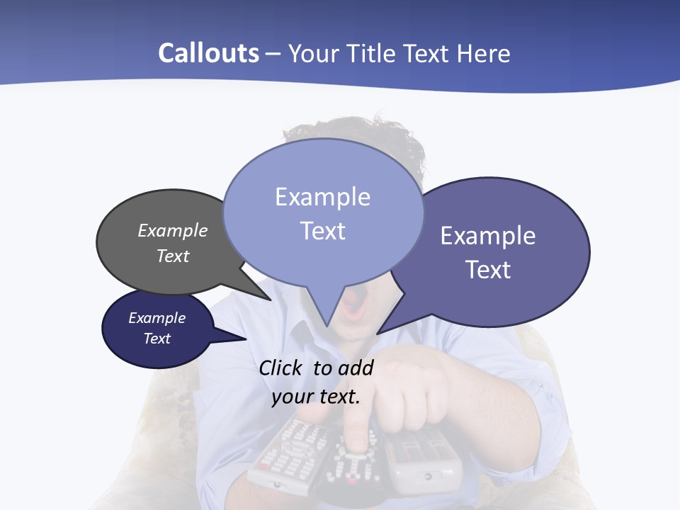 Entertainment Wonder Guy PowerPoint Template