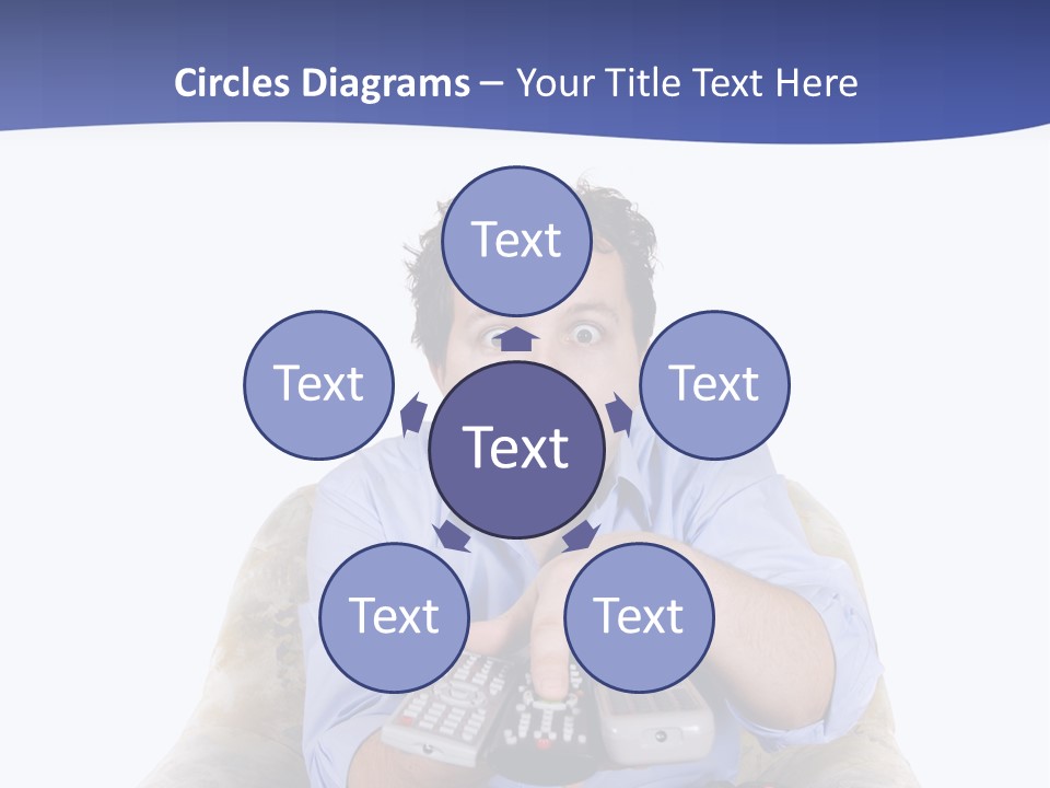 Entertainment Wonder Guy PowerPoint Template