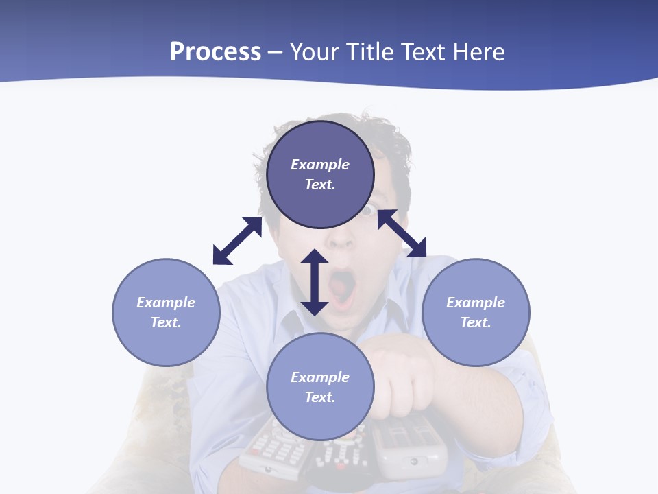 Entertainment Wonder Guy PowerPoint Template