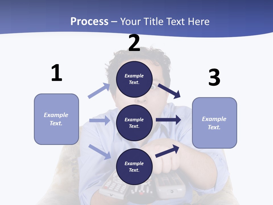 Entertainment Wonder Guy PowerPoint Template