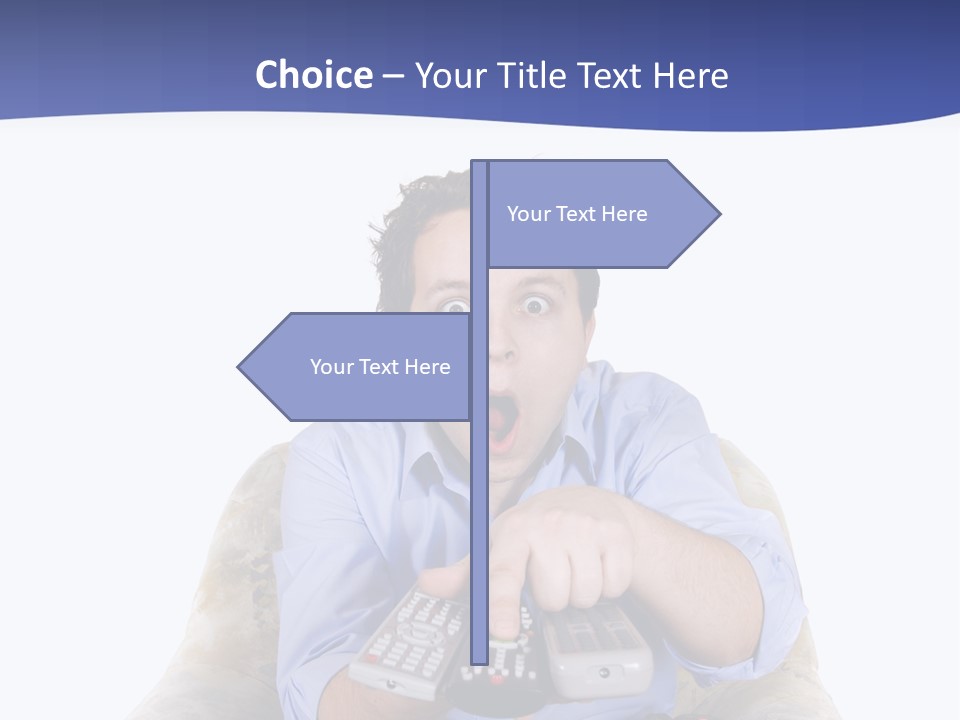 Entertainment Wonder Guy PowerPoint Template