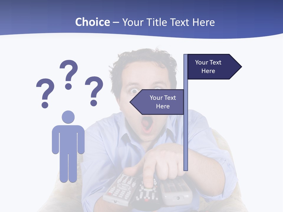 Entertainment Wonder Guy PowerPoint Template