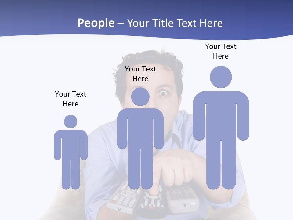 Entertainment Wonder Guy PowerPoint Template