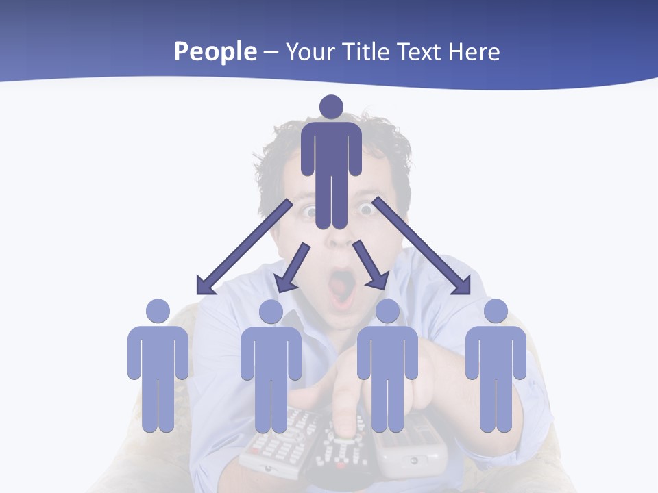 Entertainment Wonder Guy PowerPoint Template