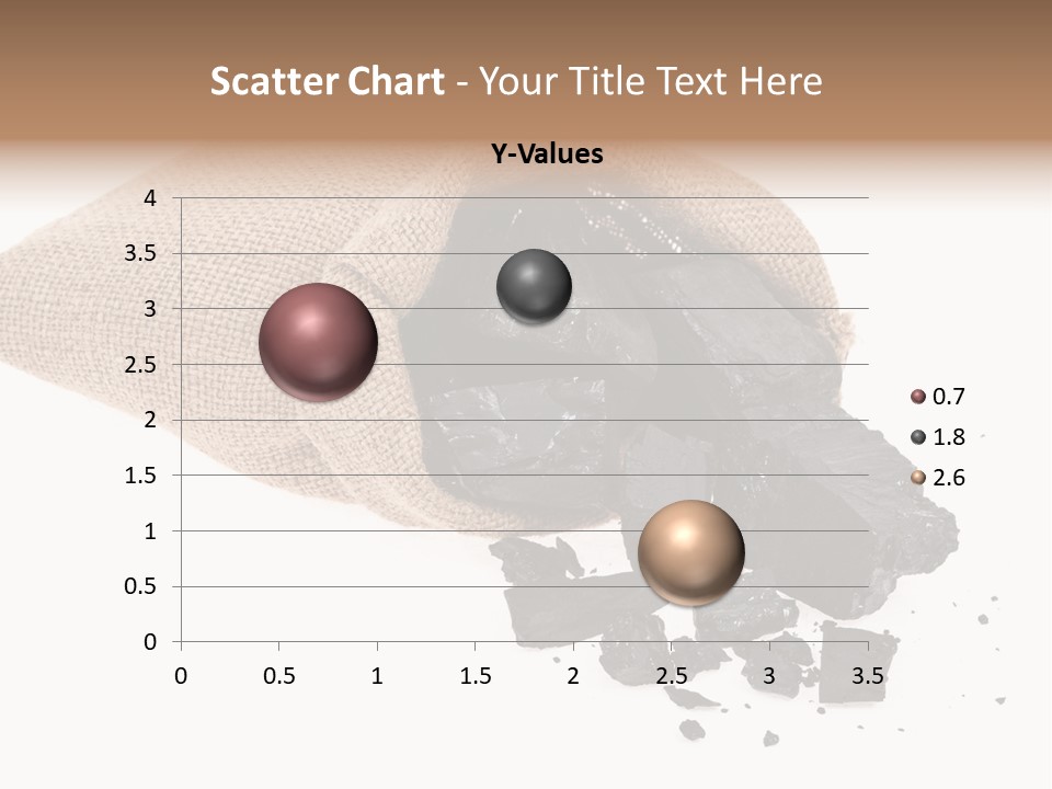 Carbon Coal Cut PowerPoint Template