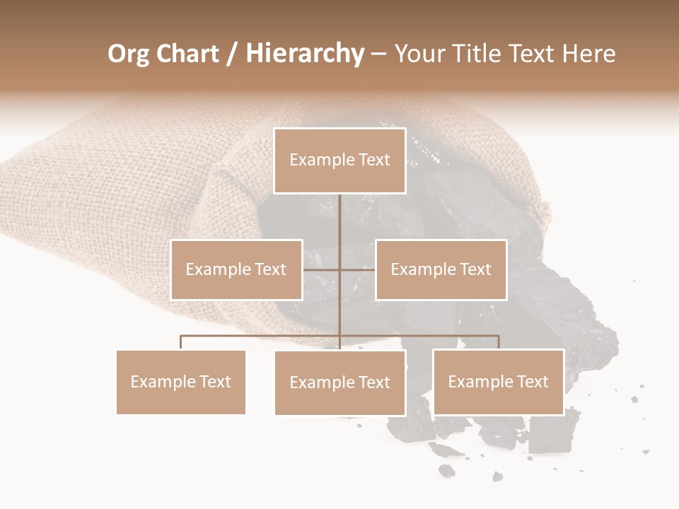 Carbon Coal Cut PowerPoint Template