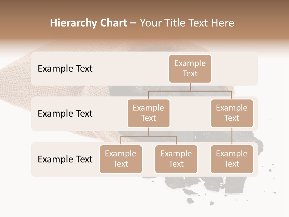 Carbon Coal Cut PowerPoint Template