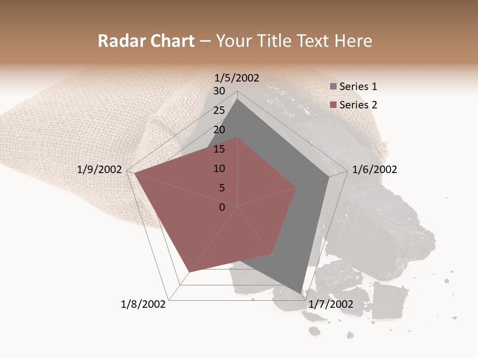 Carbon Coal Cut PowerPoint Template