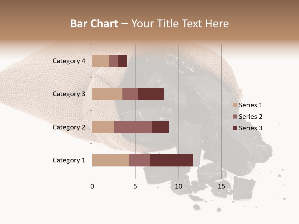 Carbon Coal Cut PowerPoint Template