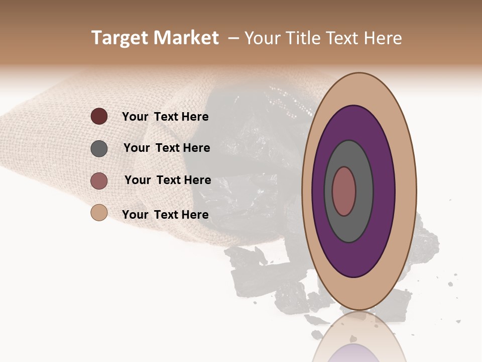 Carbon Coal Cut PowerPoint Template