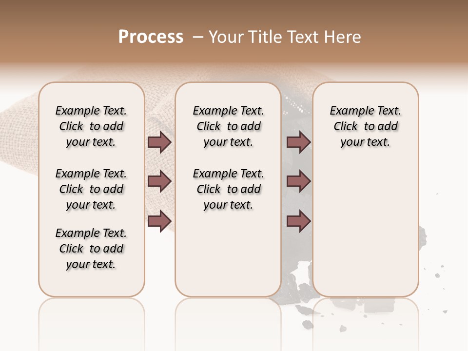Carbon Coal Cut PowerPoint Template