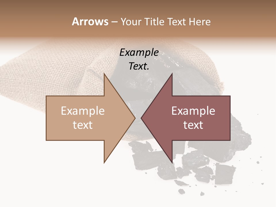 Carbon Coal Cut PowerPoint Template