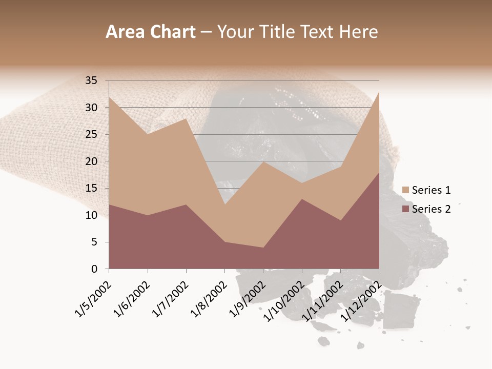 Carbon Coal Cut PowerPoint Template