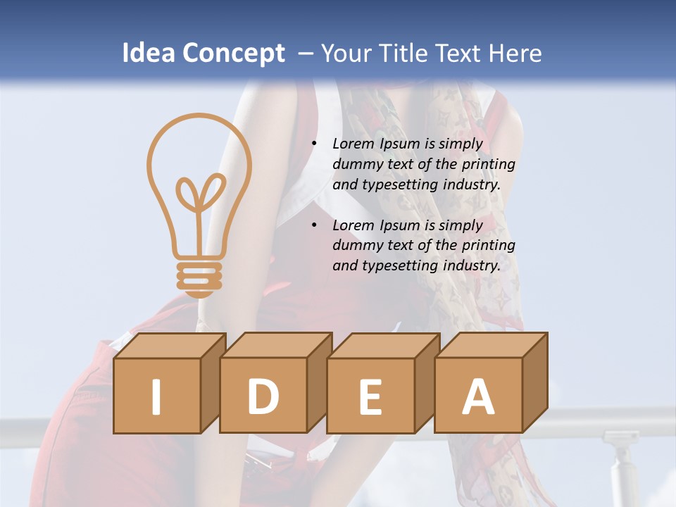 Bright Sight Cocktail PowerPoint Template