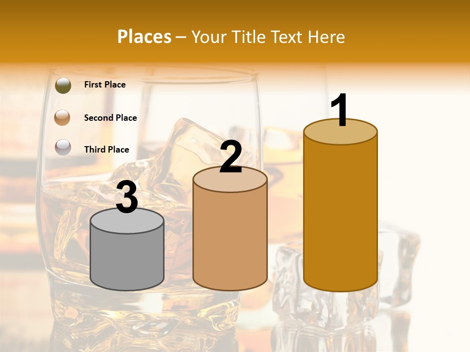 Image Horizontal Drink PowerPoint Template