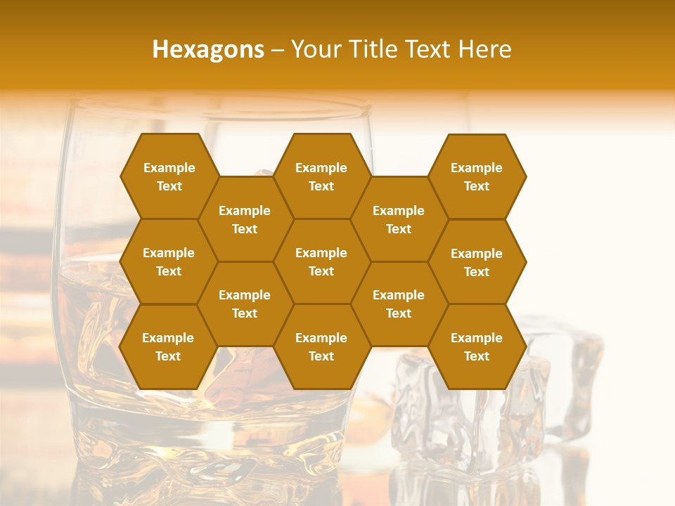 Image Horizontal Drink PowerPoint Template