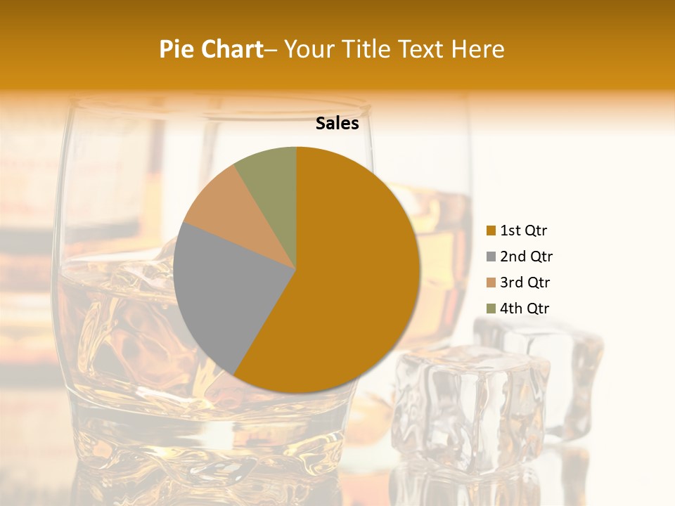 Image Horizontal Drink PowerPoint Template