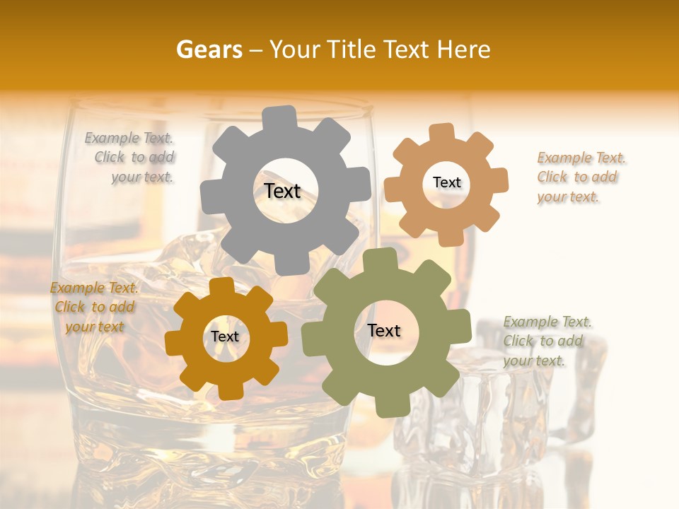 Image Horizontal Drink PowerPoint Template