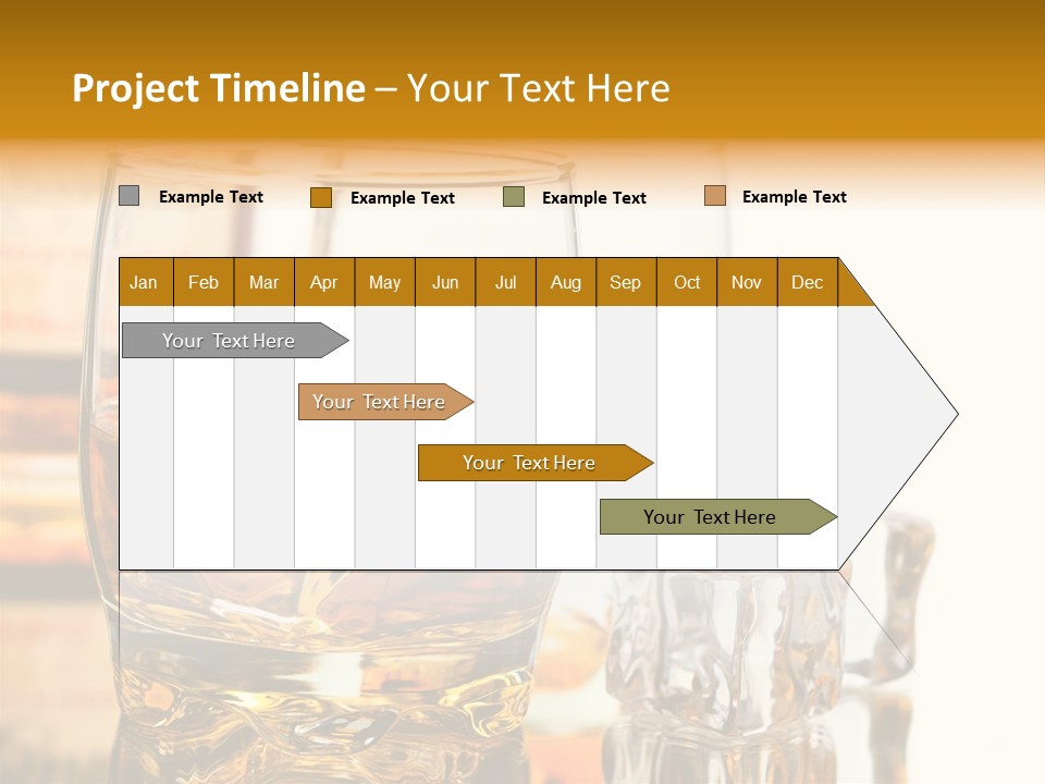 Image Horizontal Drink PowerPoint Template