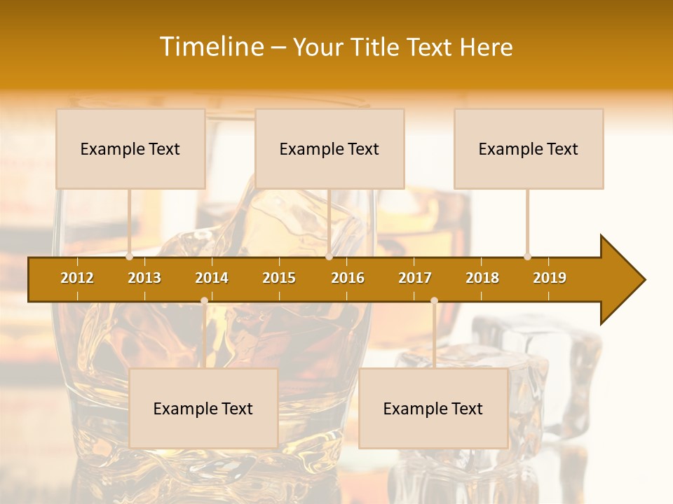 Image Horizontal Drink PowerPoint Template