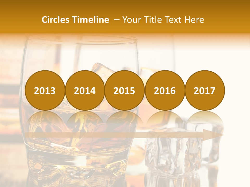 Image Horizontal Drink PowerPoint Template