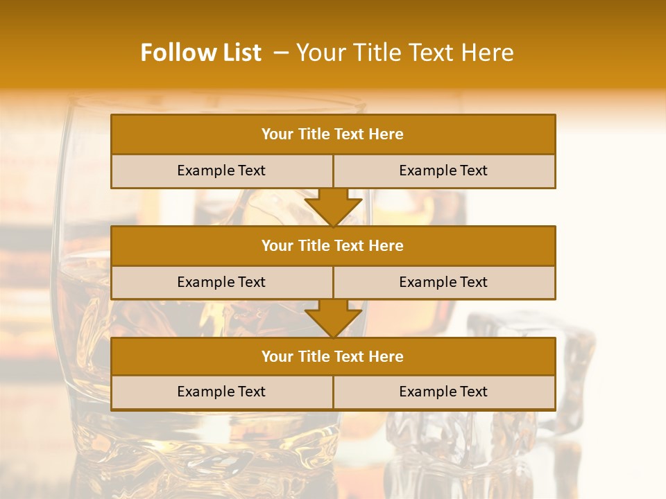 Image Horizontal Drink PowerPoint Template