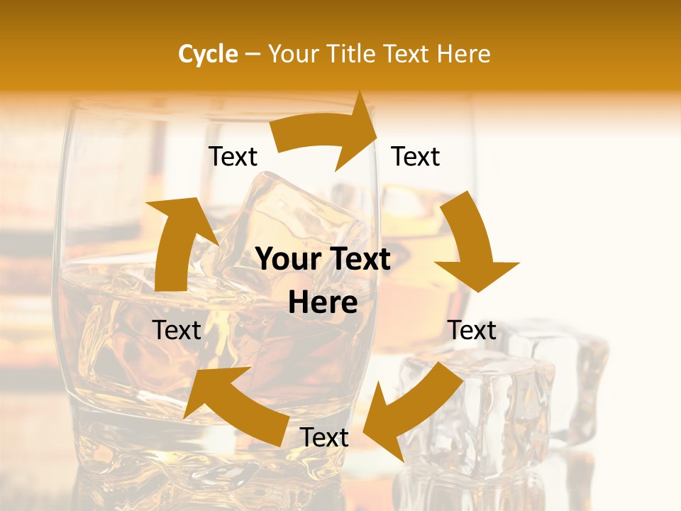Image Horizontal Drink PowerPoint Template