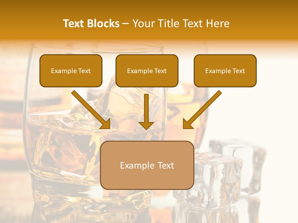 Image Horizontal Drink PowerPoint Template