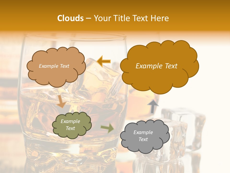 Image Horizontal Drink PowerPoint Template