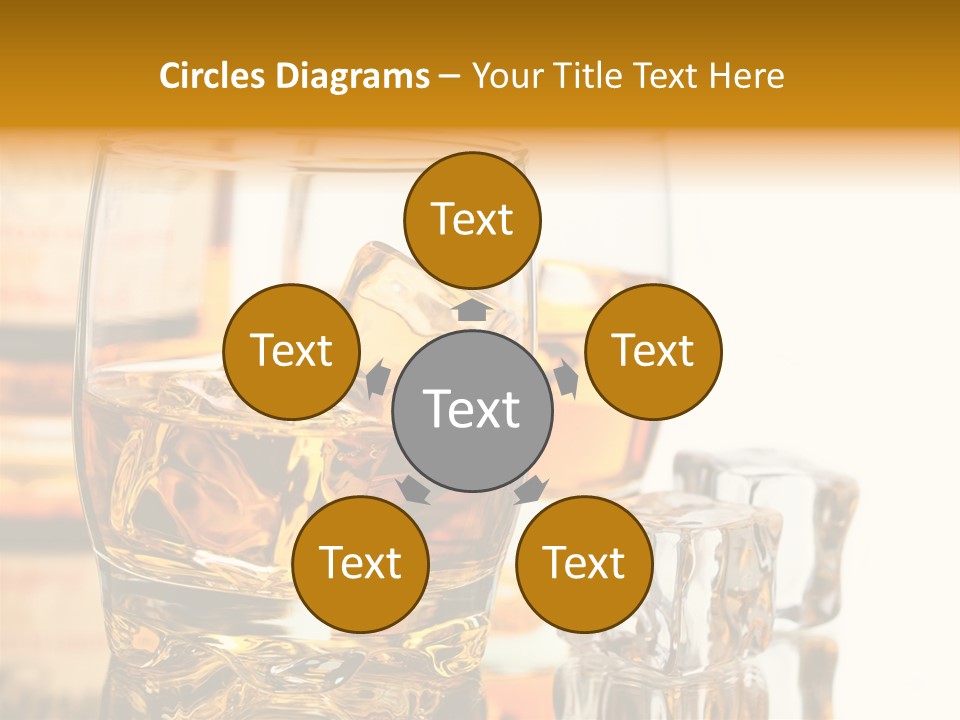 Image Horizontal Drink PowerPoint Template