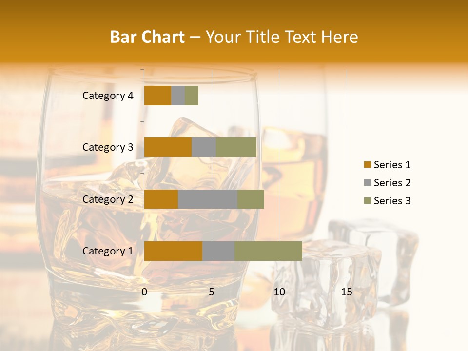 Image Horizontal Drink PowerPoint Template