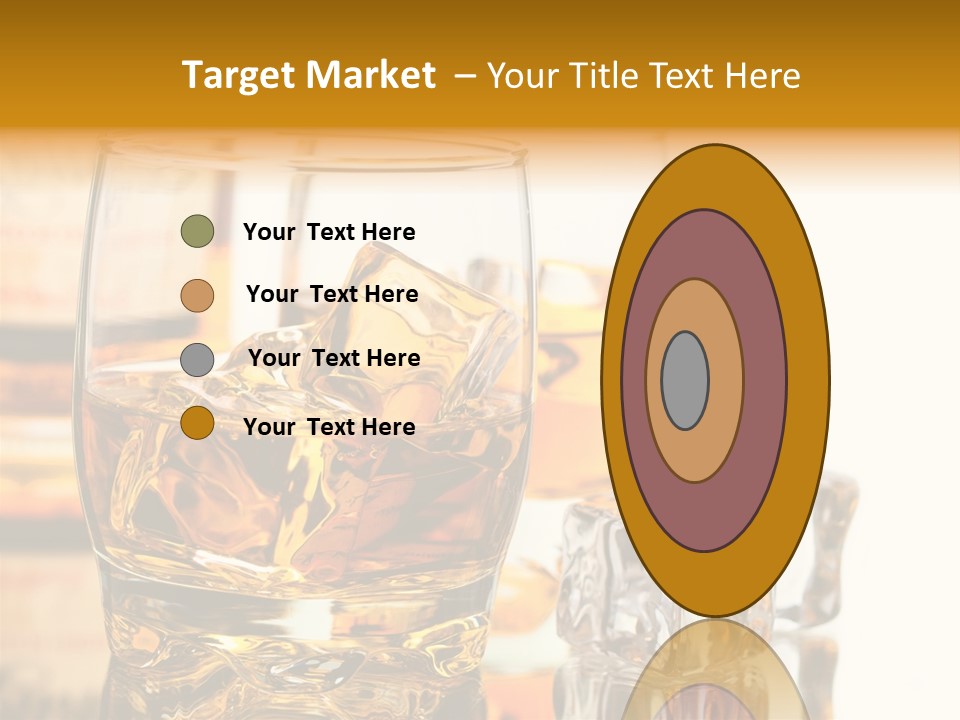 Image Horizontal Drink PowerPoint Template