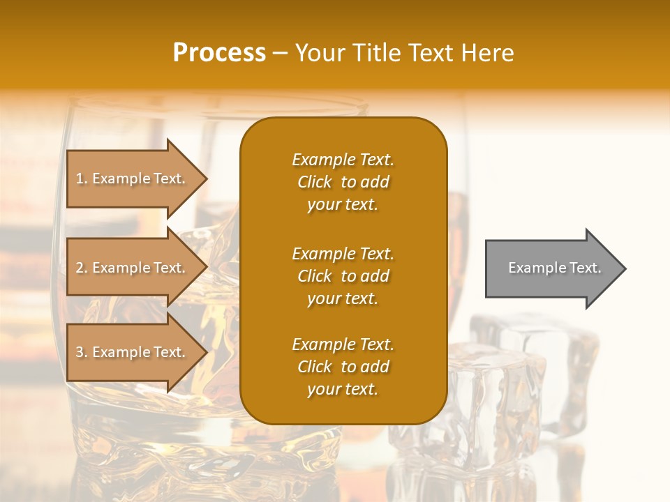 Image Horizontal Drink PowerPoint Template