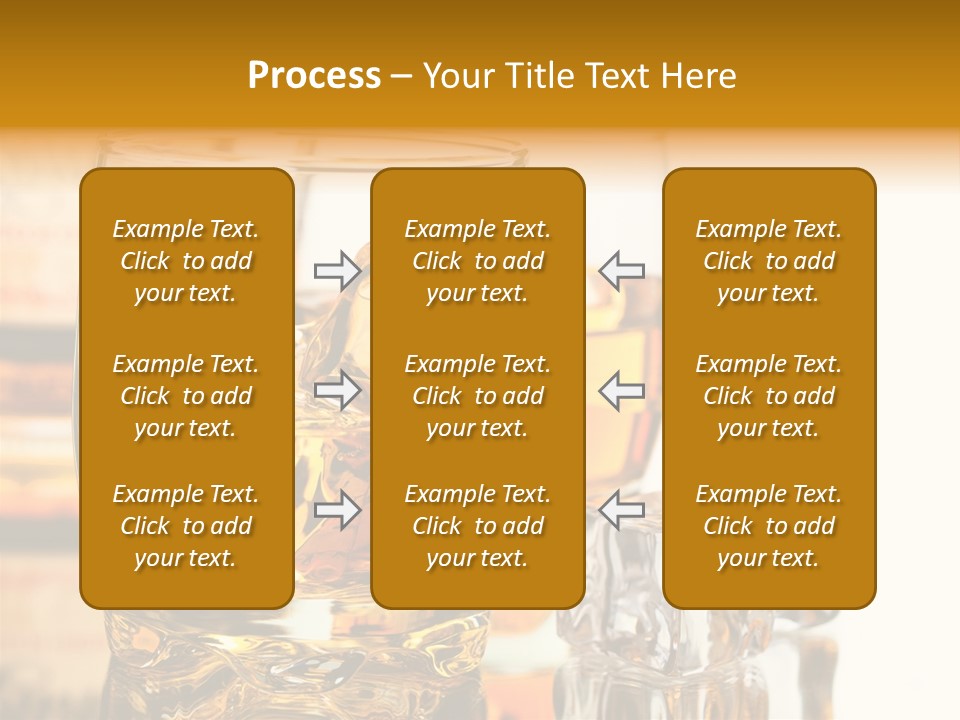 Image Horizontal Drink PowerPoint Template
