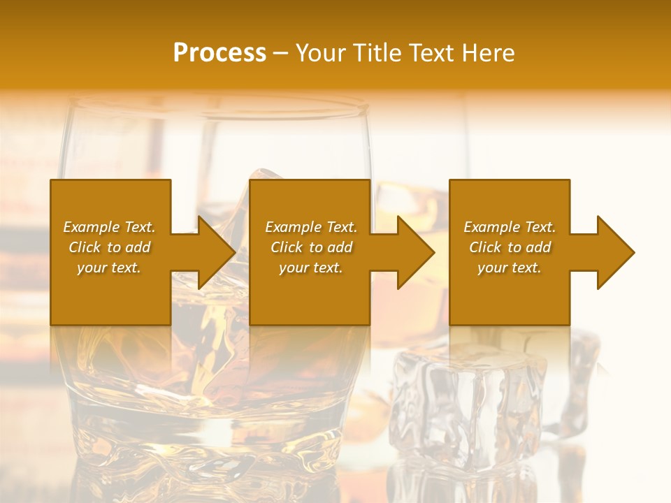 Image Horizontal Drink PowerPoint Template