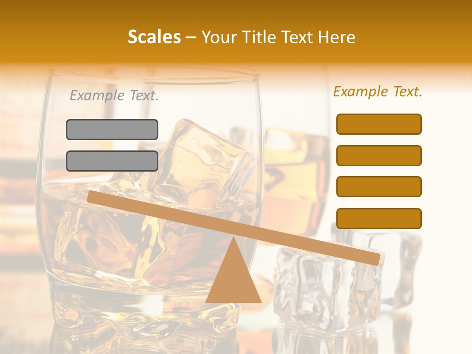 Image Horizontal Drink PowerPoint Template