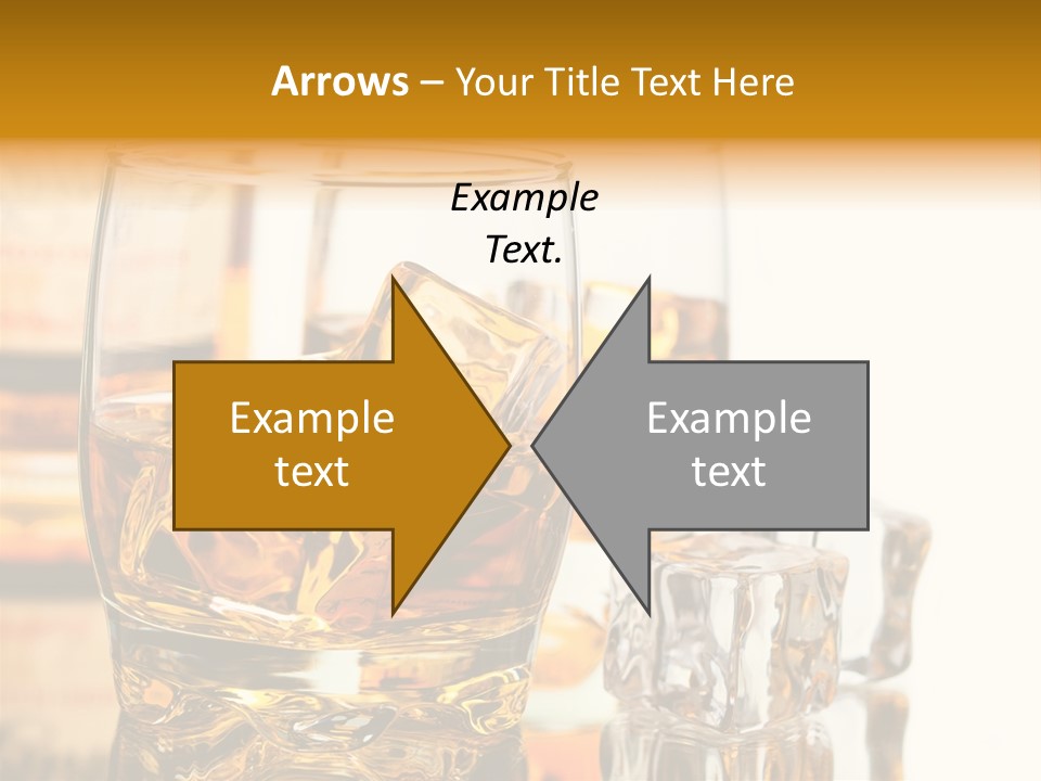 Image Horizontal Drink PowerPoint Template